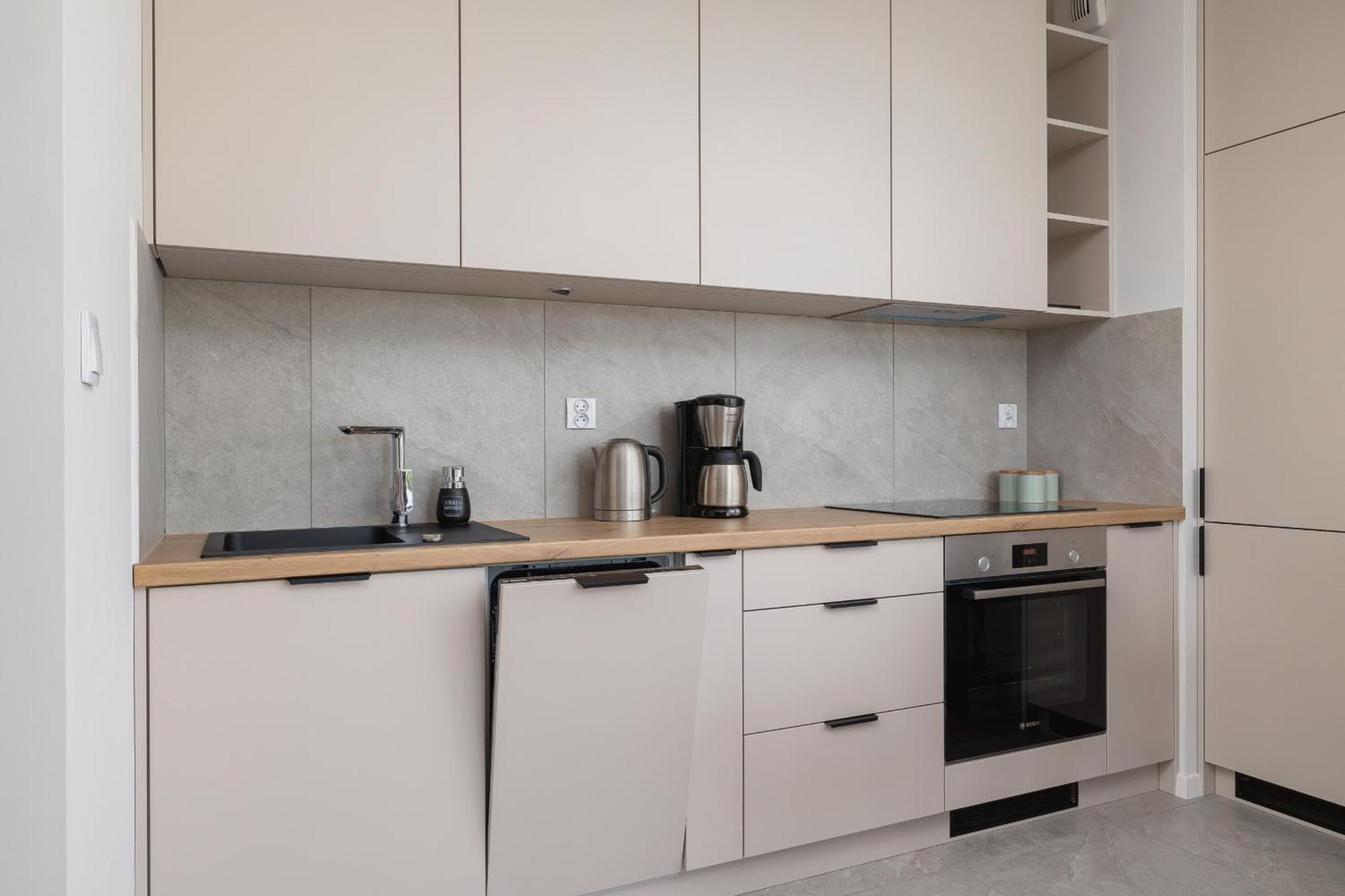 Stylowy Apartament Z Dwiema Sypialniami Balkonem I Parkingiem By Noclegi Renters Kattowitz Exterior foto