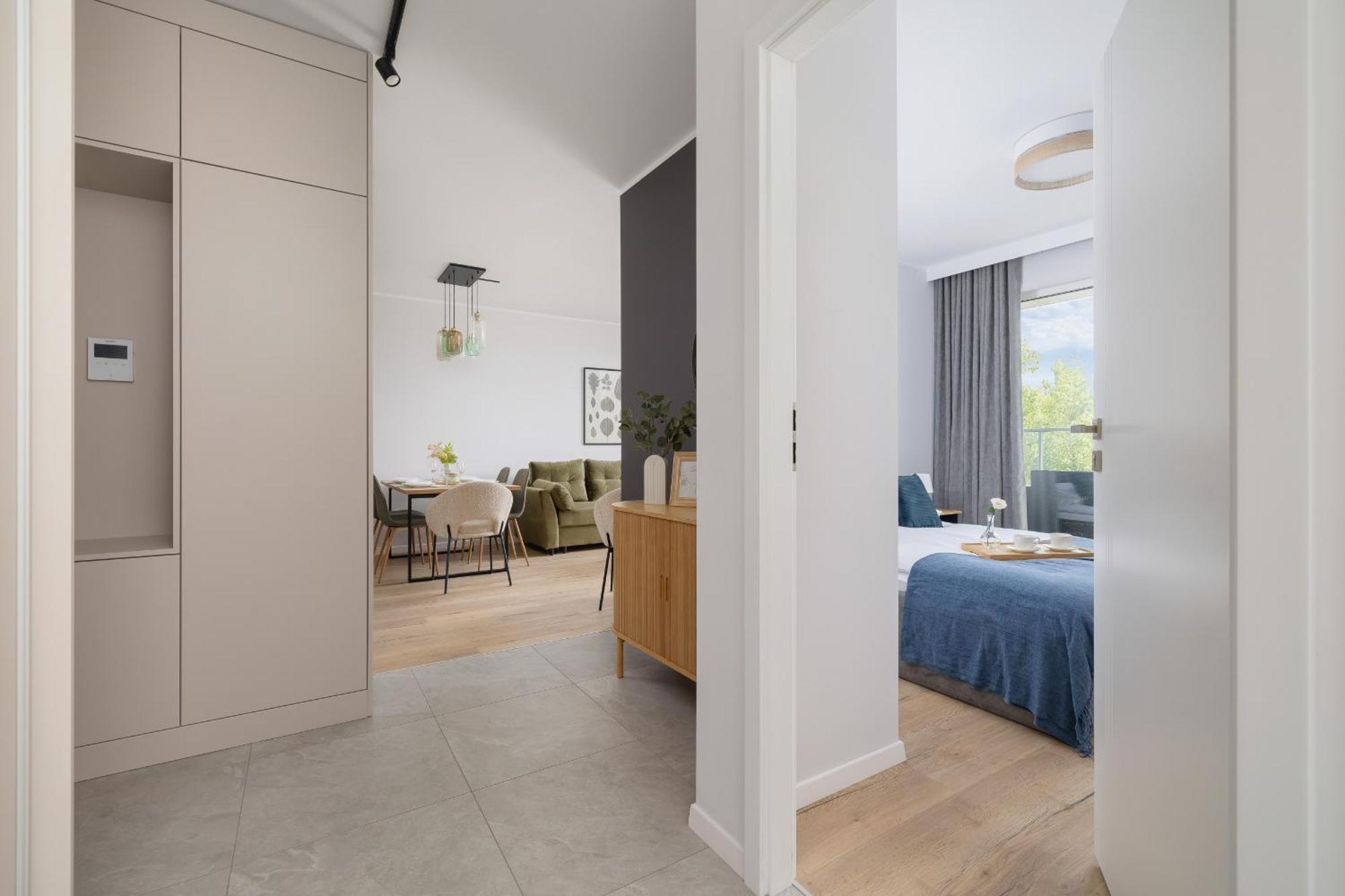 Stylowy Apartament Z Dwiema Sypialniami Balkonem I Parkingiem By Noclegi Renters Kattowitz Exterior foto