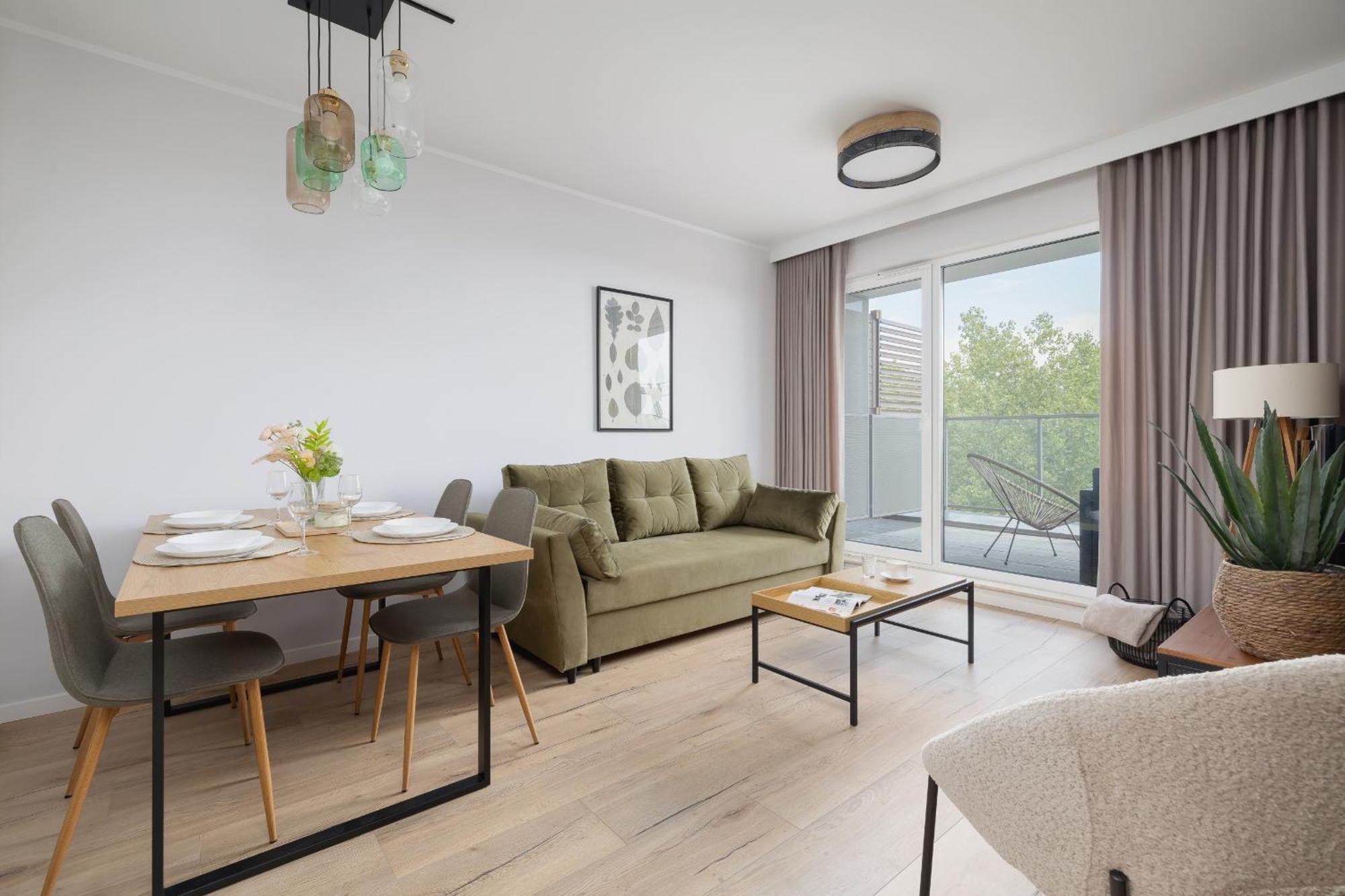 Stylowy Apartament Z Dwiema Sypialniami Balkonem I Parkingiem By Noclegi Renters Kattowitz Exterior foto